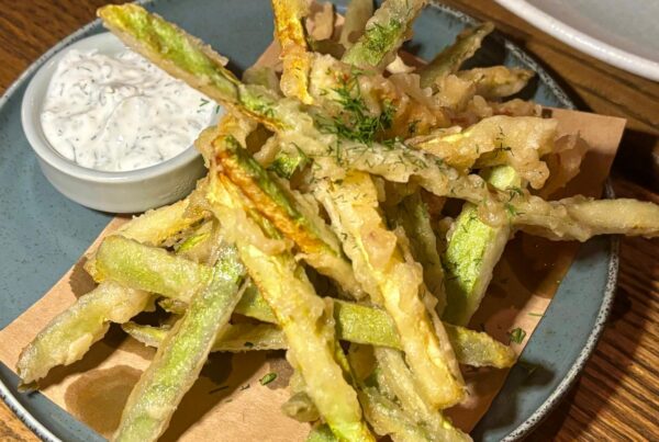 Crispy Zucchini Roka Bahçe