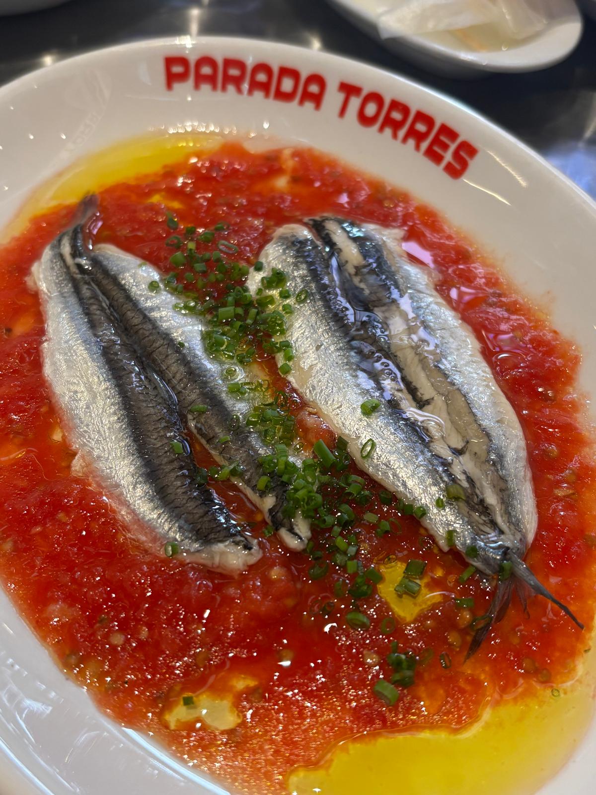 Boquerones en vinagre - Anchovies in vinegar